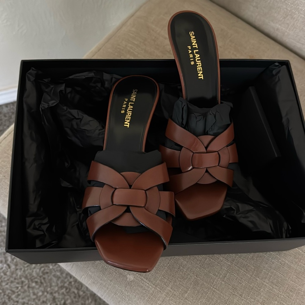 YSL Tribute Mule Authentic